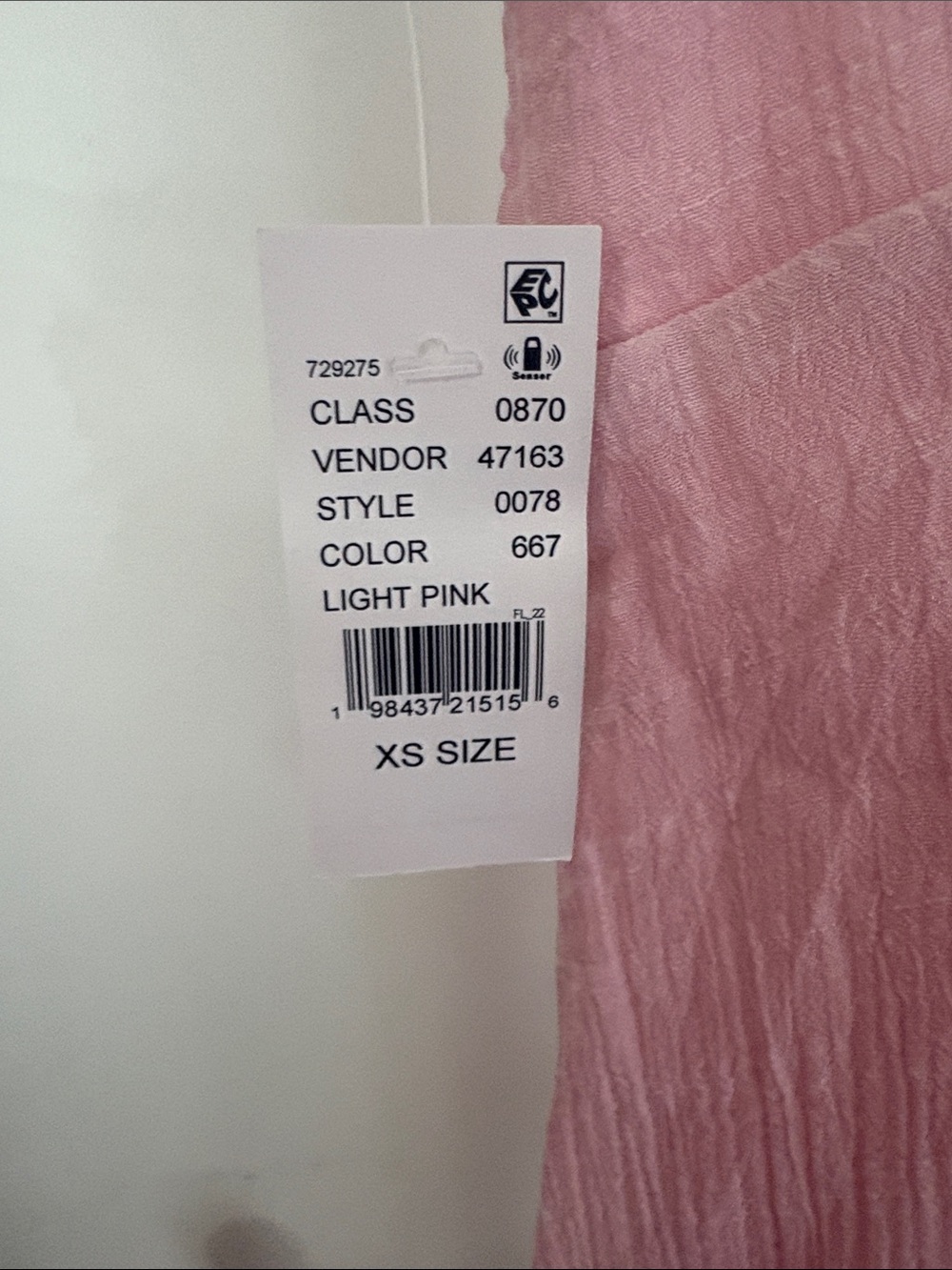 NEVER WORN PacSun Pink Silky Slip BabyDoll Mini Dress with Bow - Picture 4 of 4